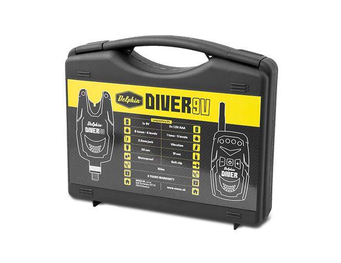 Zestaw sygnalizatorów Delphin DIVER 9V 3+1 2