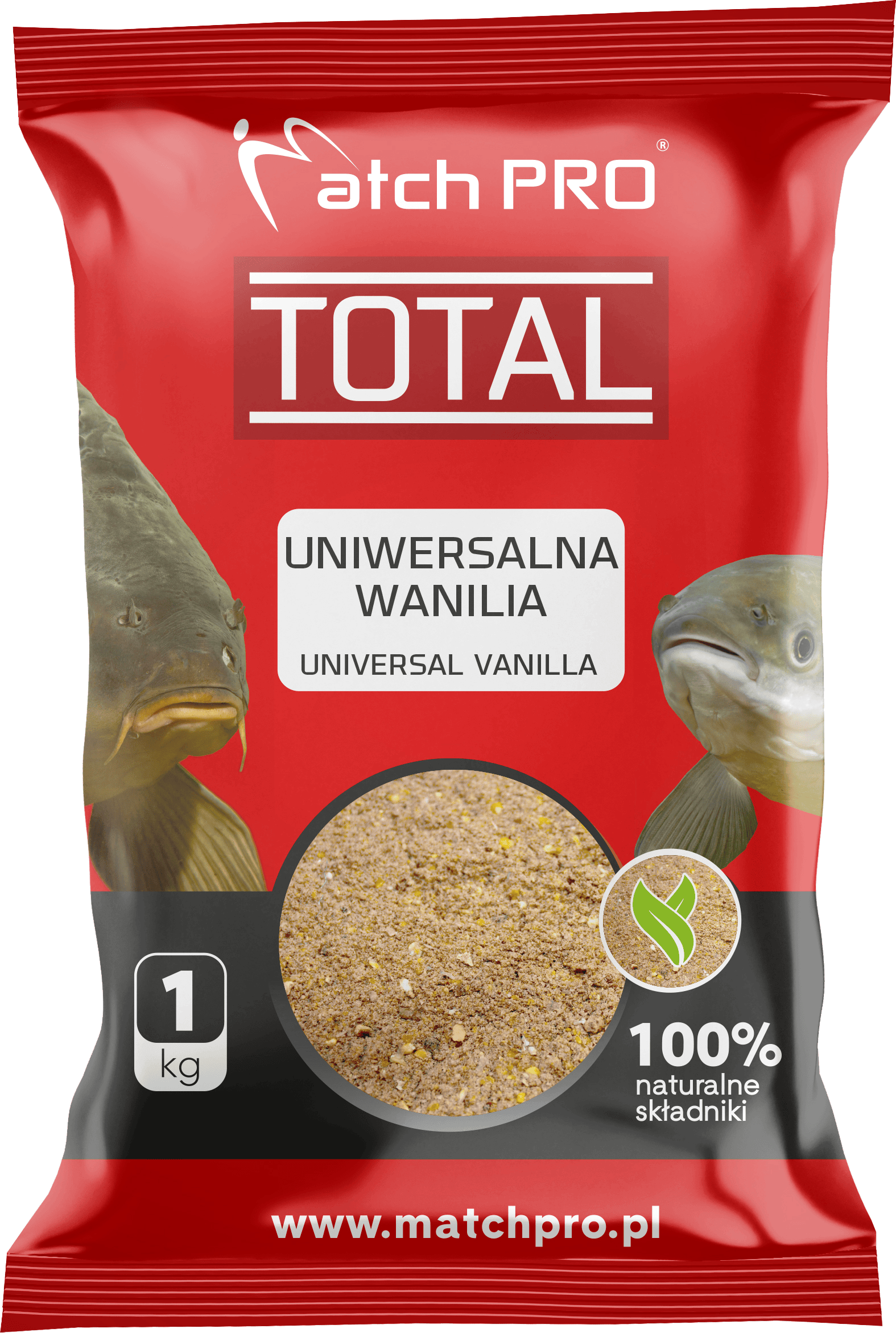 TOTAL UNIWERSALNA WANILIA Zanęta MatchPro 1kg 0