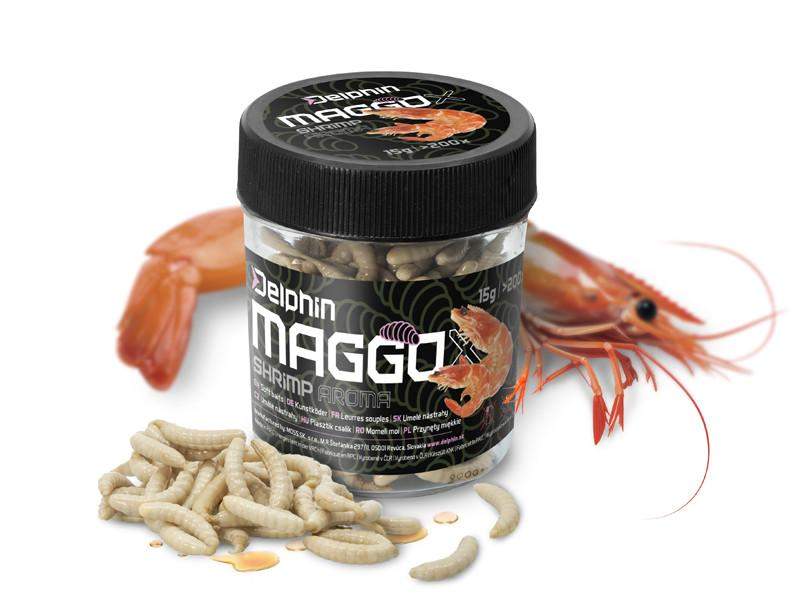 Sztuczna przynęta Delphin MaggoX Pop Up / Krewetka 0