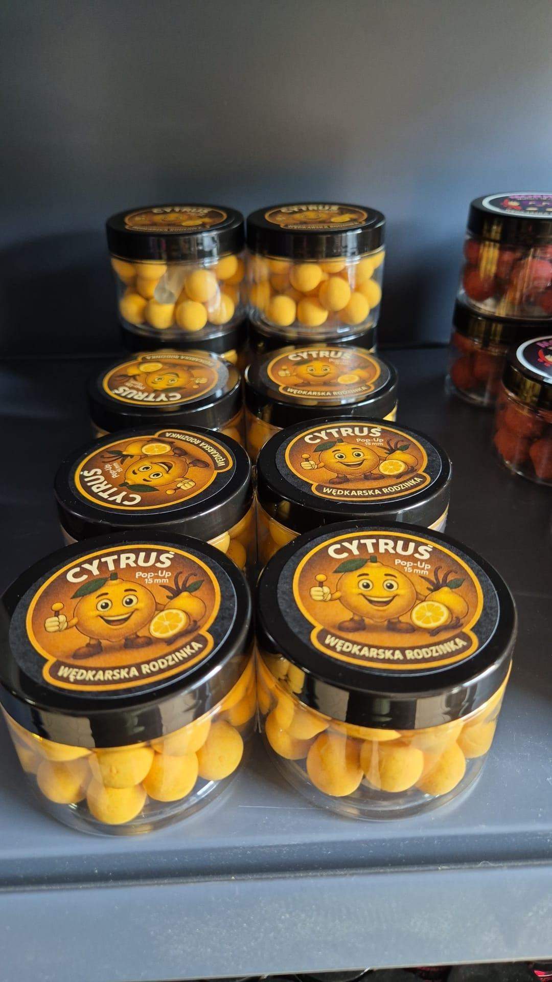 Pop-Upy Cytruś 15 mm WR Baits 0