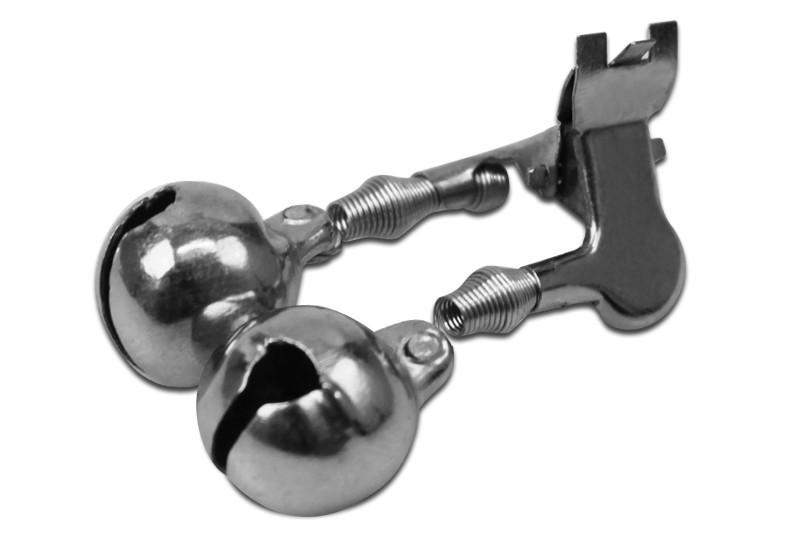 Dzwonek Delphin, metalowy zacisk / 1szt 0