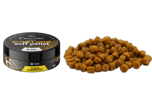 MASTERS SOFT PELLET SŁODKA KUKURYDZA 8mm/50g 0
