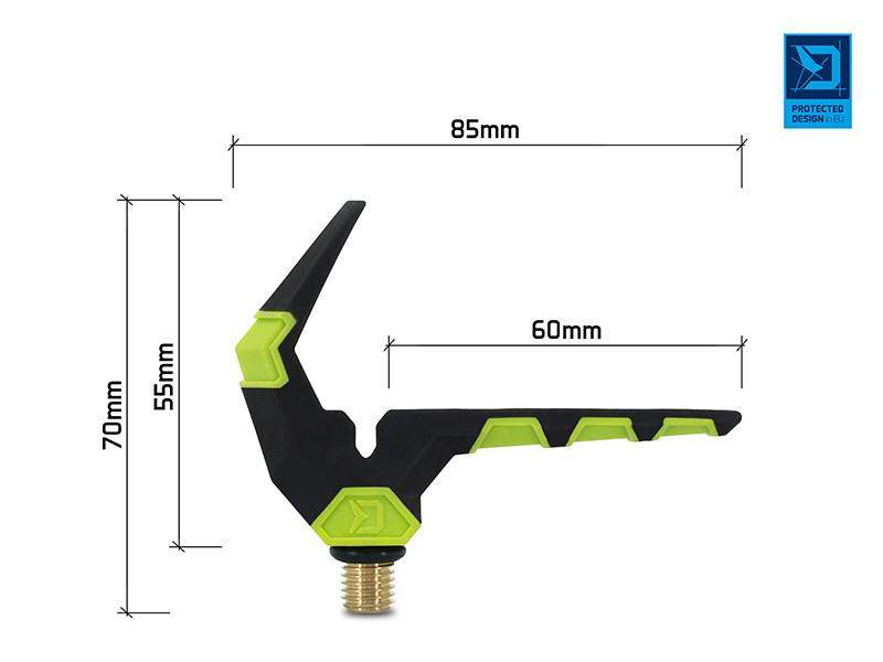 Przednia podpórka do feedera Delphin SIXTO REAXE Front 1