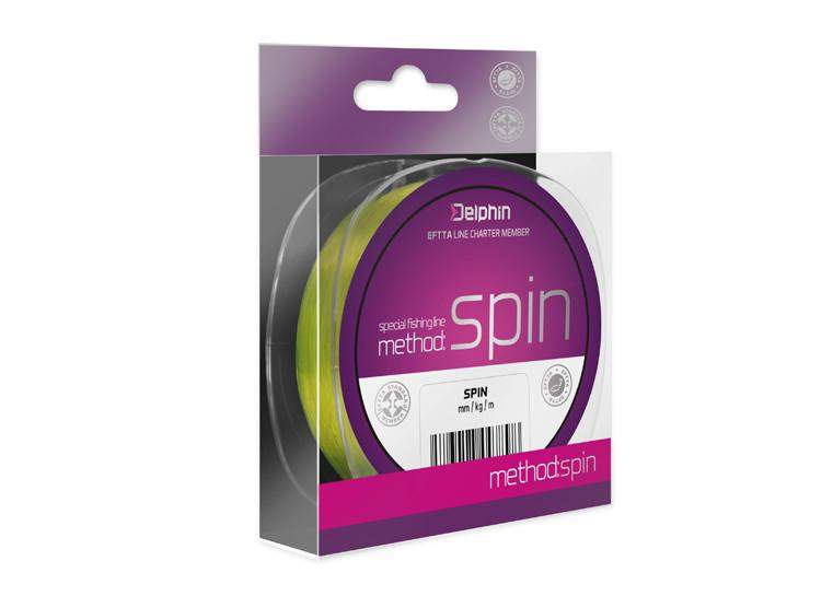 Delphin METHOD SPIN żółta 0.20mm 3.7kg 150m 0