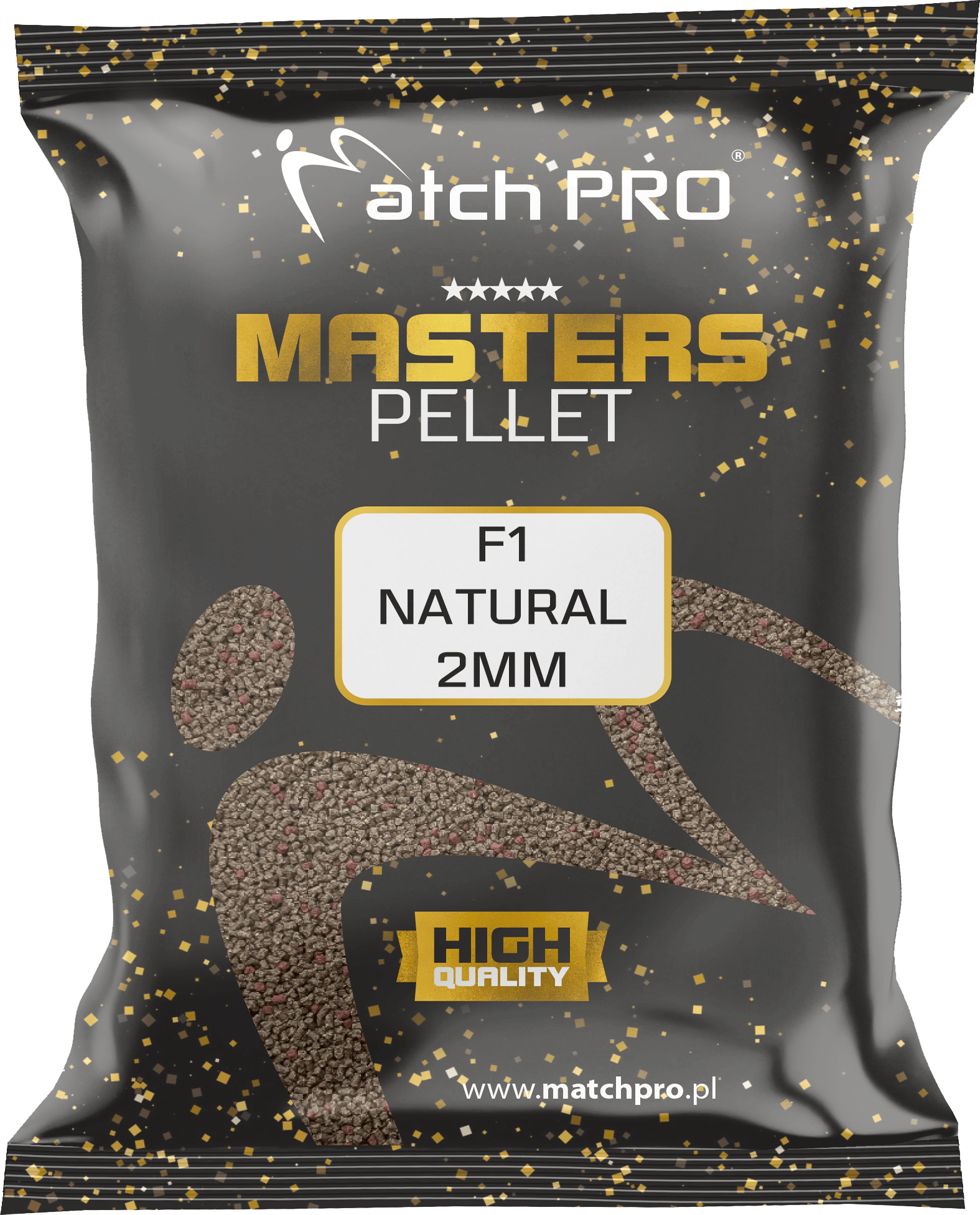 F1 NATURAL 2mm PELLET MASTERS MatchPro 700g 0