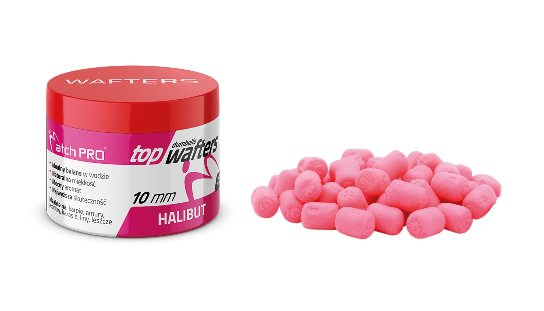 TOP DUMBELLS WAFTERS HALIBUT 10mm 25g MatchPro 0