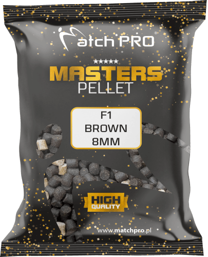 F1 BROWN 8mm PELLET MASTERS 700g 0