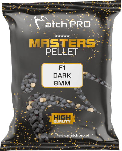F1 DARK 8mm PELLET MASTERS 700g 0