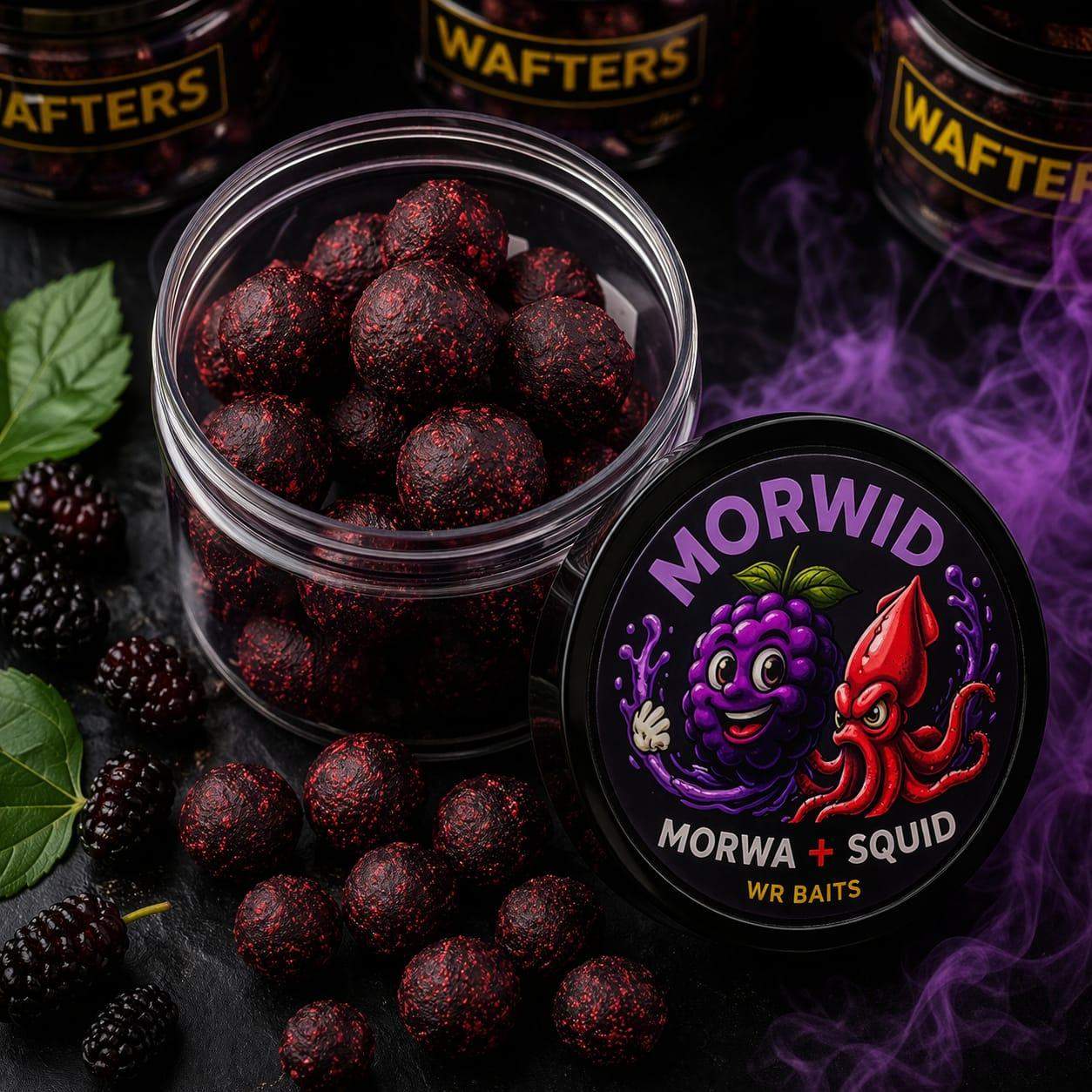 Waftersy karpiowe WR Baits MORWID (Morwa + Squid) 0