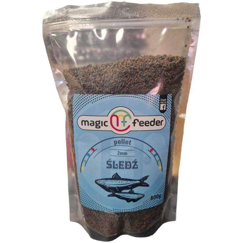 Pellet Magic Feeder Śledź 2mm 800g 0