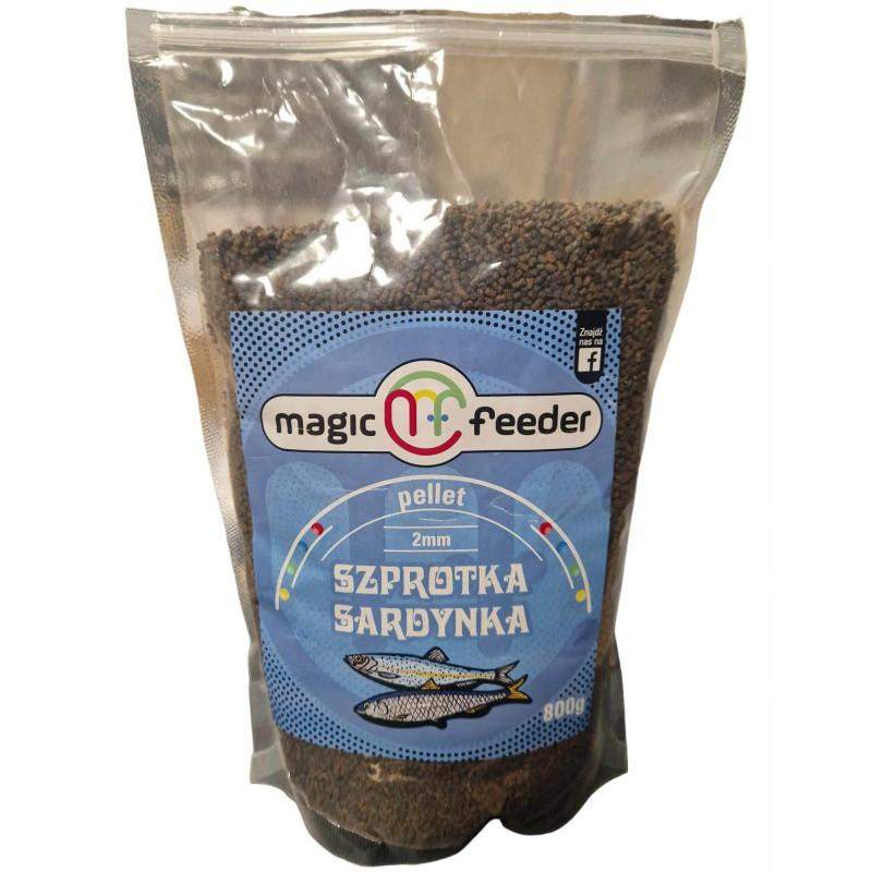 Pellet Magic Feeder Szprotka - Sardynka 2mm 800g 0