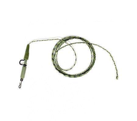 Gotowy zestaw karpiowy z leadcorem i mocnym klipsem 45 lbs 100 cm 1