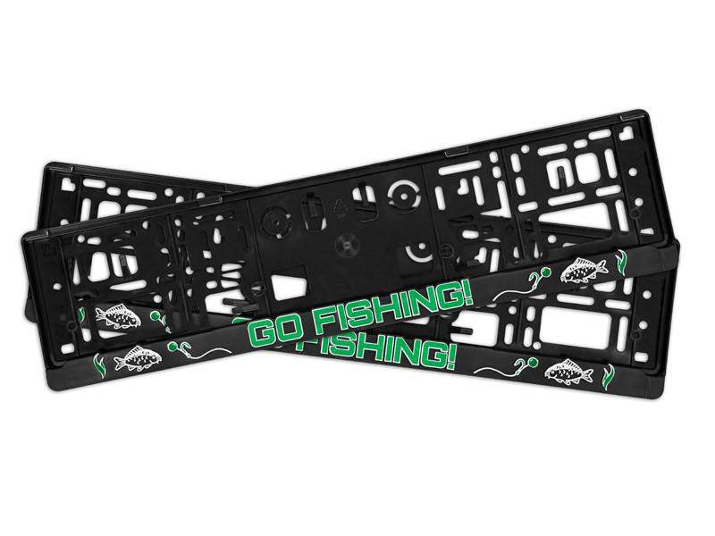 3D ramka na rejestrację Delphin GoFishing! / 2szt 0