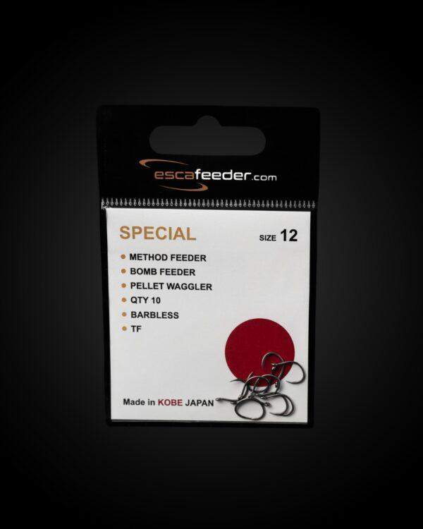 Haczyki z zadziorem EscaFeeder Special 0
