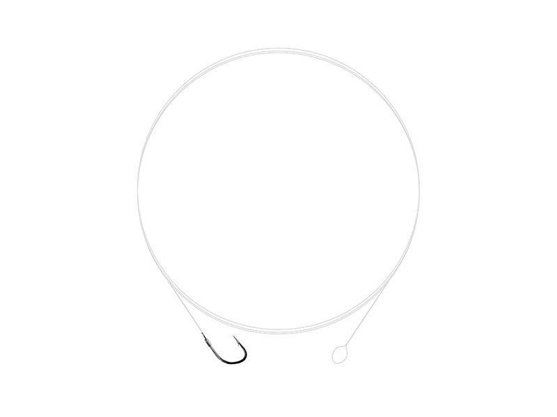 Przypon Delphin FDR LongRIG / 8szt 100cm / 0,18mm / BARB #10 1