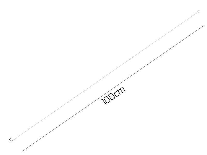Przypon Delphin FDR LongRIG / 8szt 100cm / 0,18mm / BARB #10 2