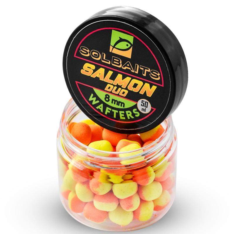 Wafters Solbaits Salmon Duo Orange - Yellow 8mm 50ml 0