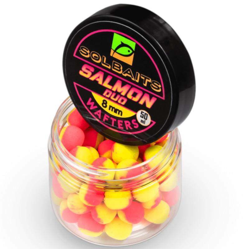 Wafters Solbaits Salmon Duo Fluo Pink - Yellow 8mm 50ml 0