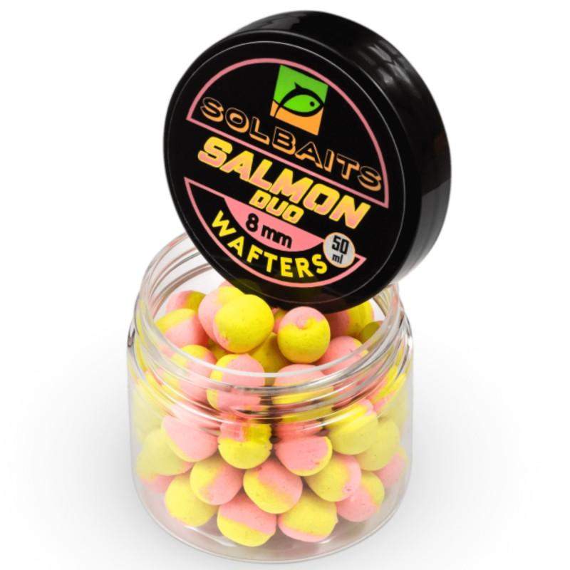 Wafters Solbaits Salmon Duo Yellow - Washout Pink 8mm 50ml 0