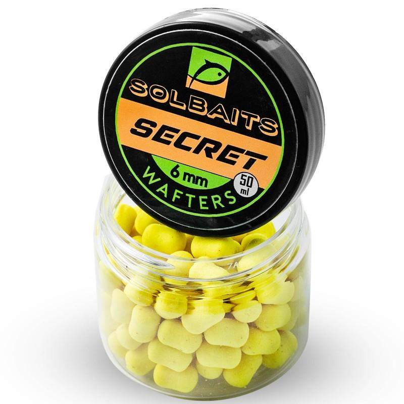 Wafters Solbaits Secret Yellow 6mm 50ml 0