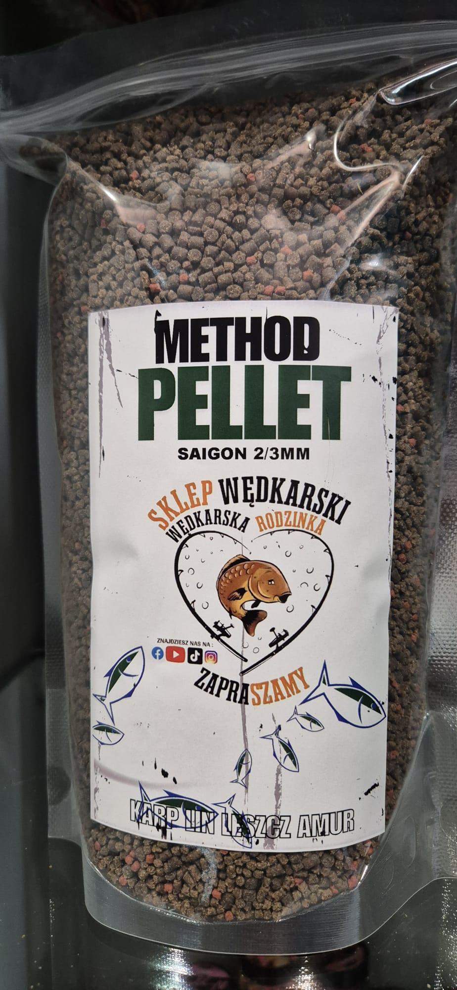 PELLET SAIGON 2/3 mm – Wędkarska Rodzinka 1kg 0