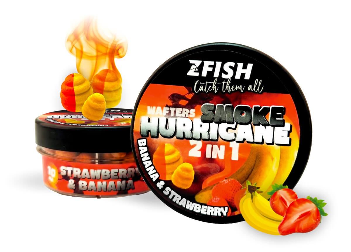 ZFISH Smoke Hurricane Wafters 2in1 Strawberry-Banana 0