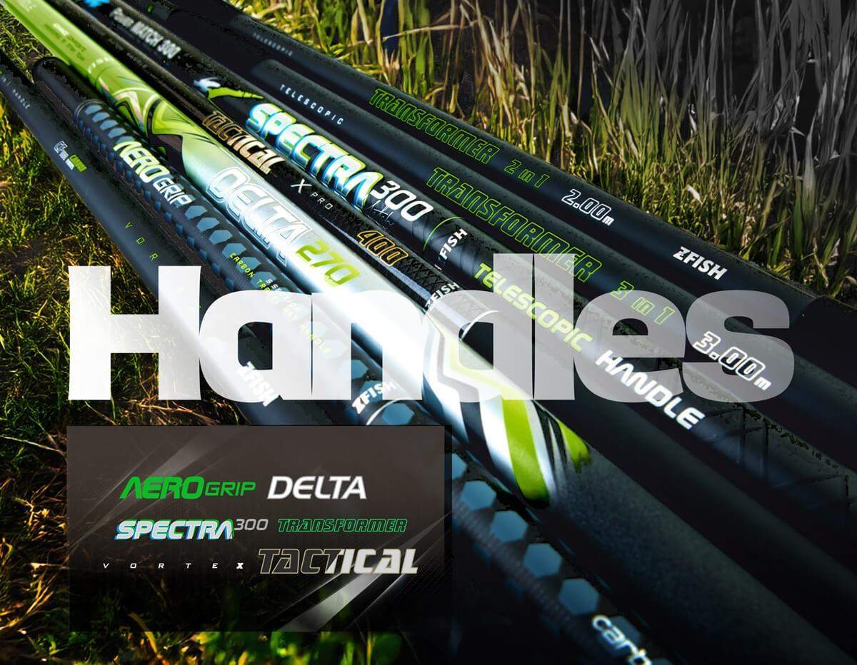 Sztyca do Podbieraka Aero Grip Travel Handle 2.70m 3